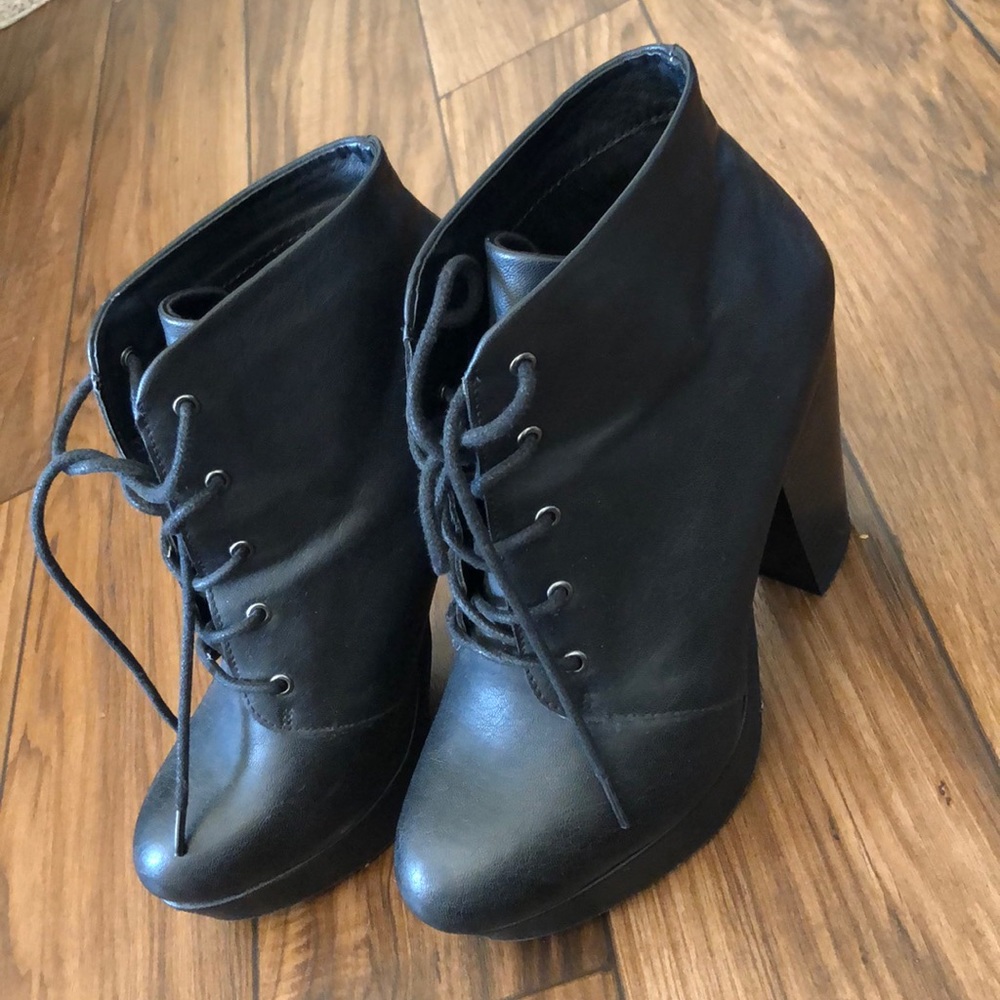 Black boots
